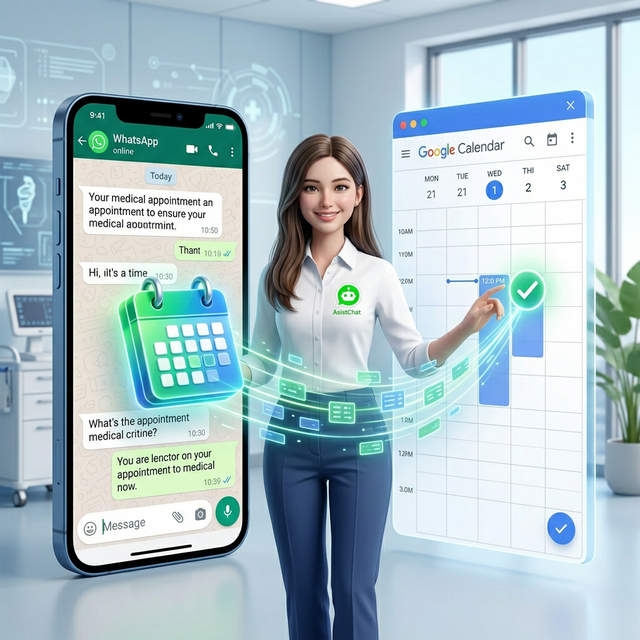 Cómo usar IA en WhatsApp para agendar citas automáticamente