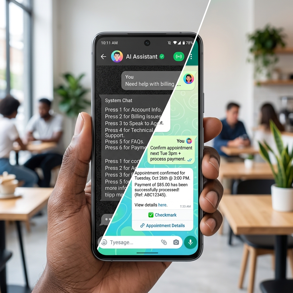 Agente IA WhatsApp 2026: Por qué los chatbots tradicionales hacen perder clientes a tu empresa